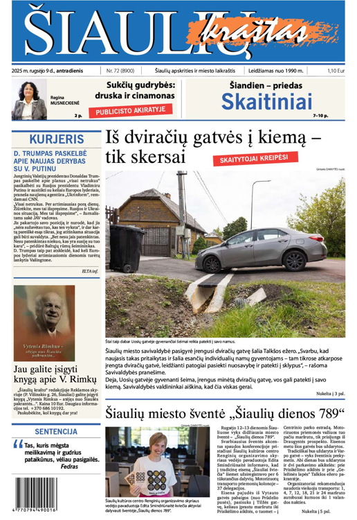 ŠIAULIŲ KRAŠTAS